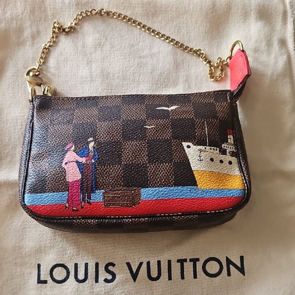 Louis Vuitton Handbags - LV 2016 Damier Ebene Translantic Mini Pochette Accessories